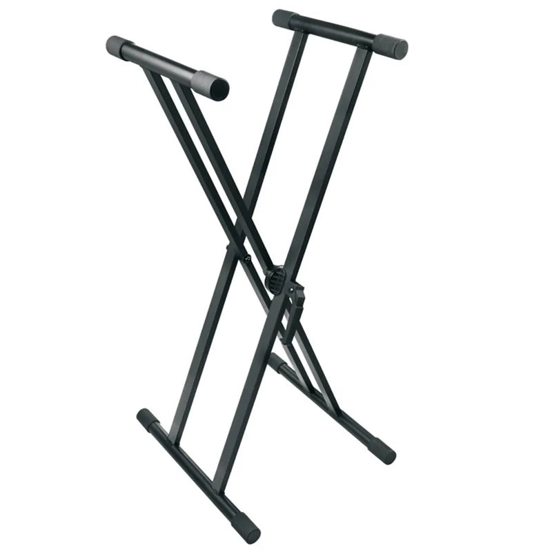 X-pe DJ Disk Joey Digital Controller Stand Bar Cuter Double Pipe Instrument Ra Piano Keyboard Holder DIY Brand