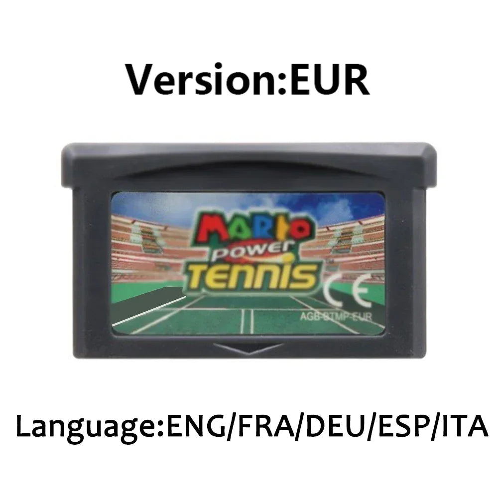 Mario GBA Games cards EUR USA Version