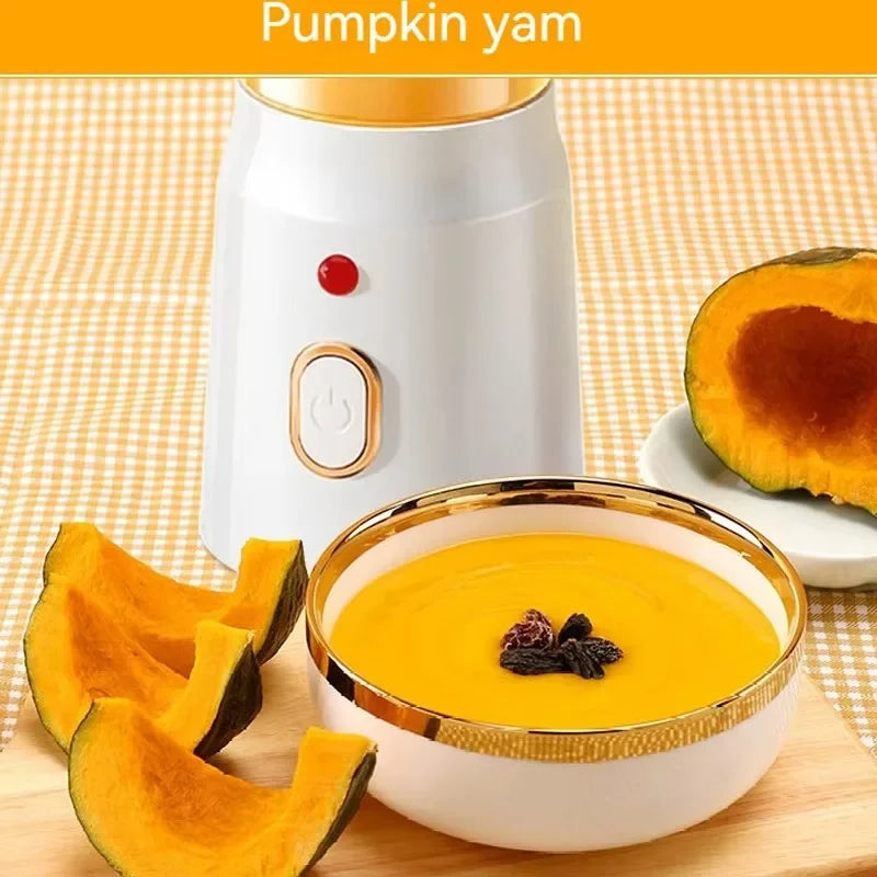 Portable Blender Juicer 450ml Electric Fruit Juicer USB Rechargeable Lemon Orange Fruit Juice Cup Smoothie Blender 2cups
