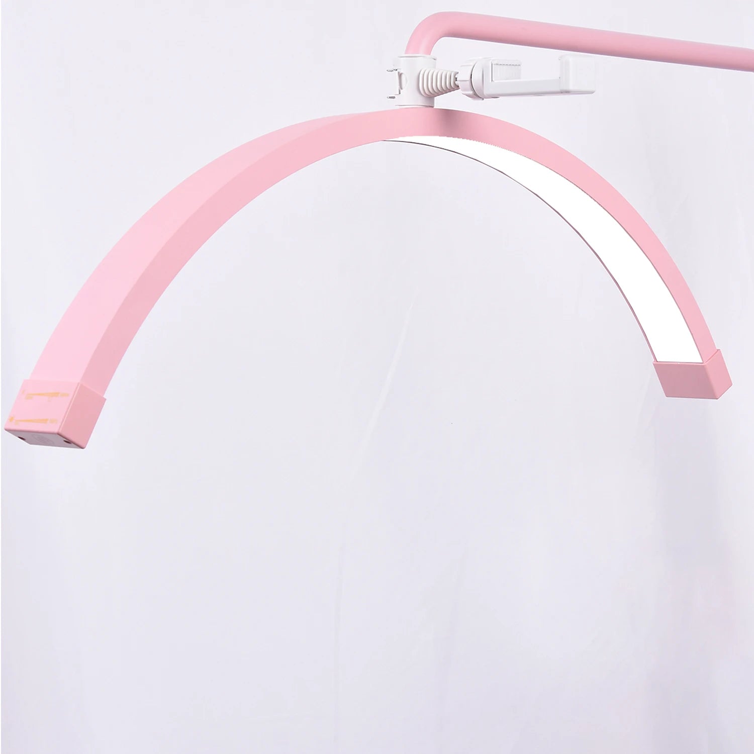 FOSOTO Photograph Led Lash Ring Light Half-Moon Light Floor Stand Eyelash Tattoo Beauty Salon Photography Live Streaming