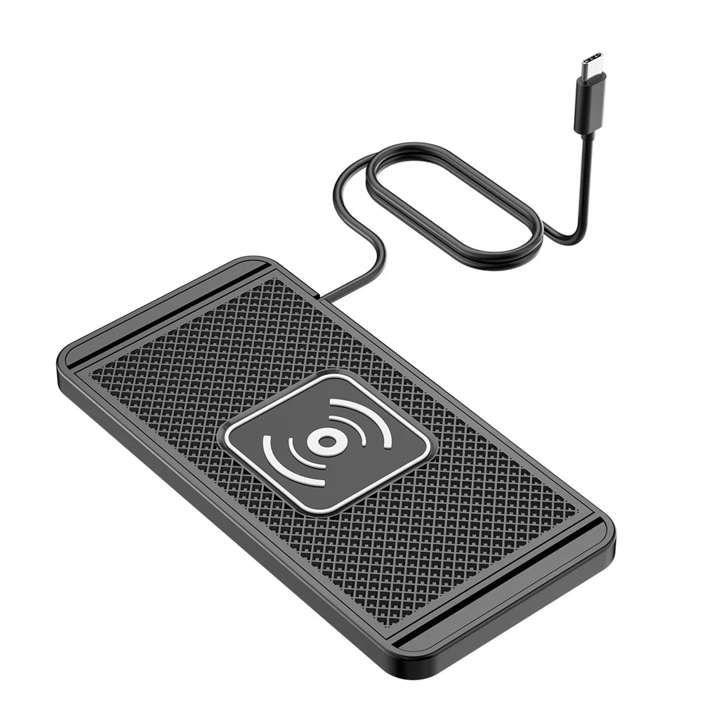 Experience hassle-free charging with this intelligent wireless charger featuring automatic sensing—perfectly compatible with Android devices for use at home or in the car!