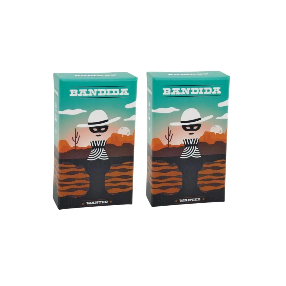 Hot Bandido Bandida Family Strategy Card Game 1-4 Players Party Fun Chinese English Explanations Christmas Bilingual Game Night