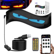 Car Devil Eyes Light Flexible LED Panel led Matrix Screen for Windshield Glowing Car eyes DIY programmable Car Truck Eyes Light