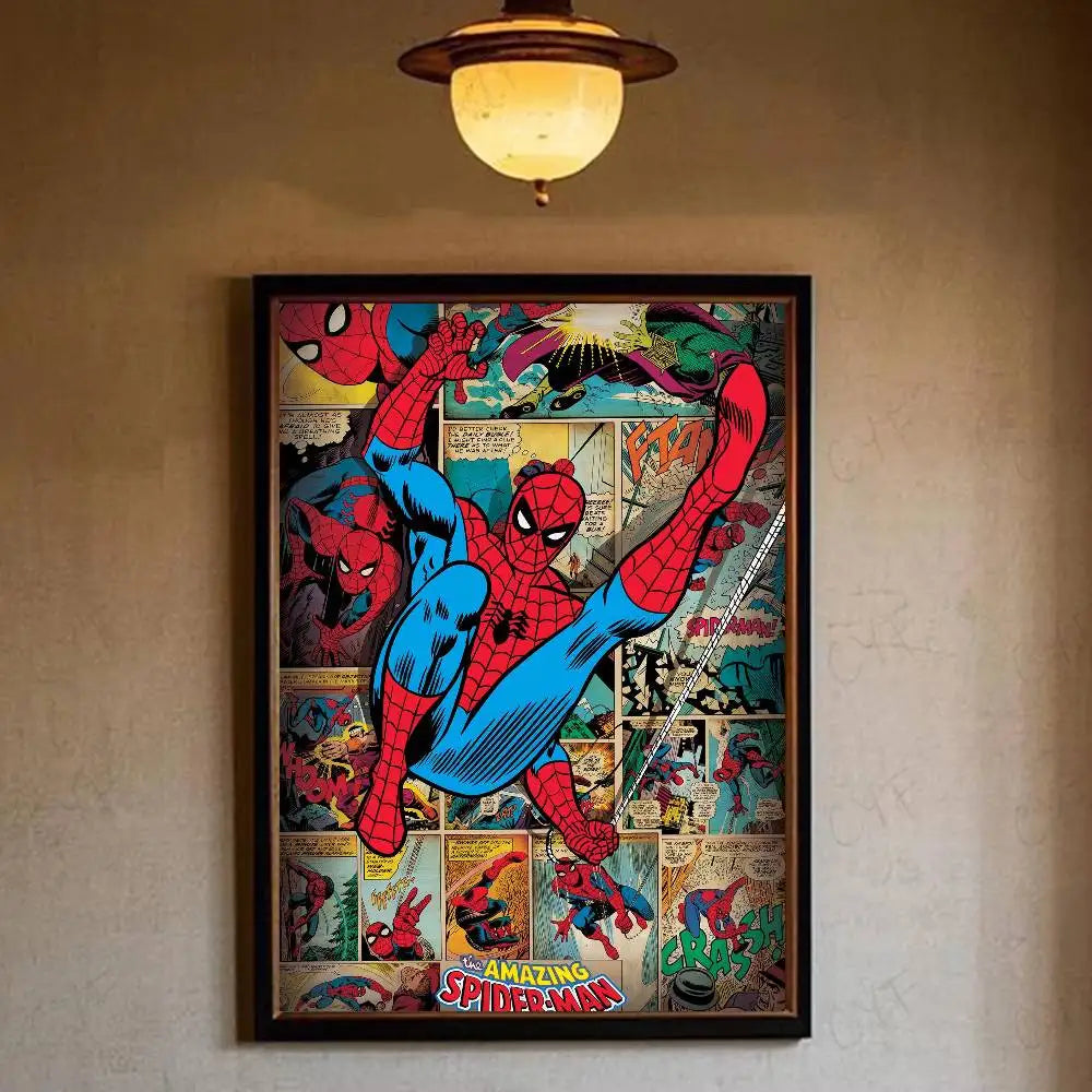 Anime Spiders-movie-Manes Wall Art Print Poster Japanese Art Exhibition Decorative Painting Modern Home Decor Gift Unframed