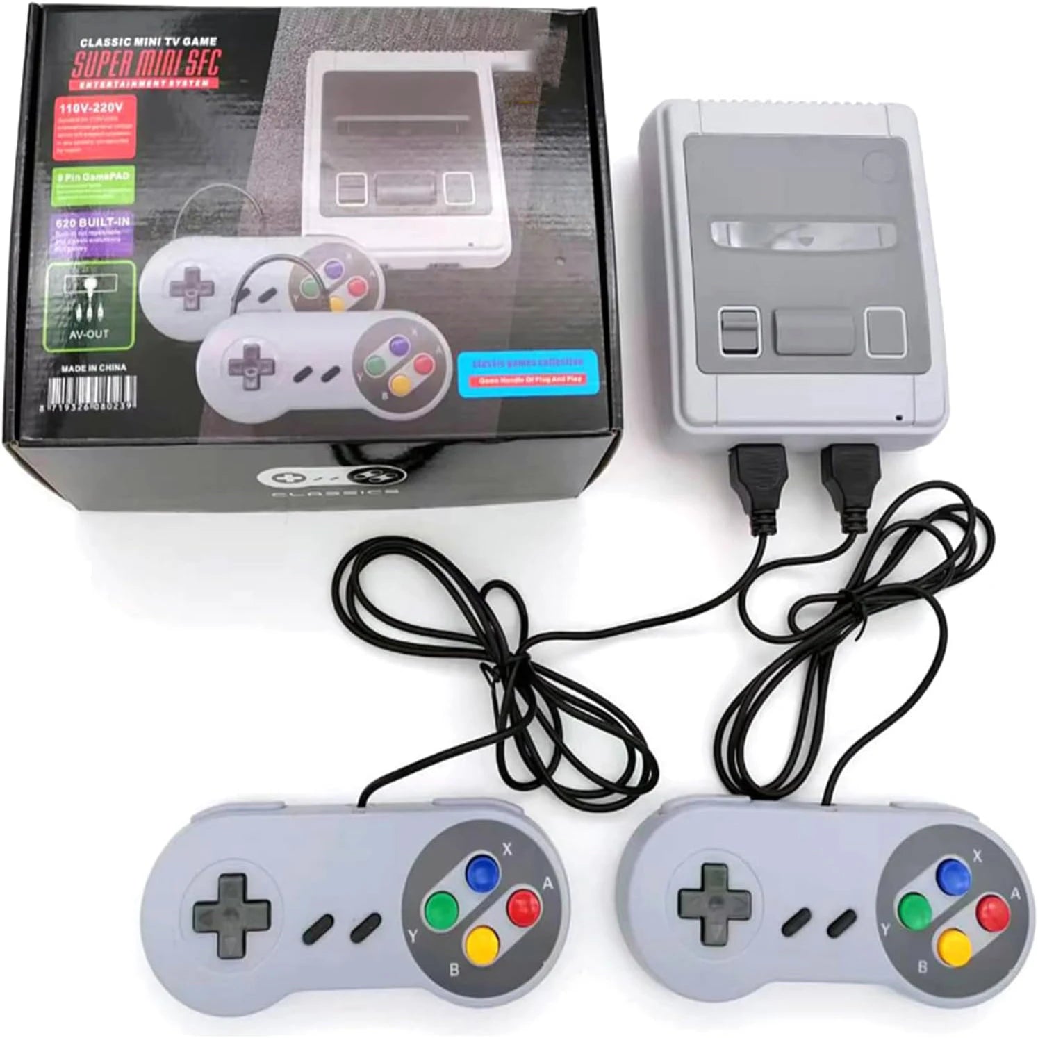 Retro Game Console  (620 Classic Games)