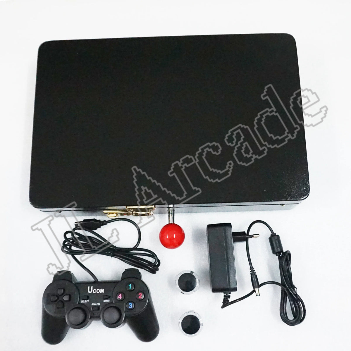 14-Inch 3D Pandora 26800 in 1 Folding Portable Arcade Console Pandora DX Box 720P HD Screen Mini Arcade Moonlight