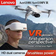 Lenovo Aeri100/Aeri100VR Remote Control Drone 5G WIFI RC Dron Quadcopter Obstacle Avoidance 8K HD Dual Camera FPV Mini Dron Toys