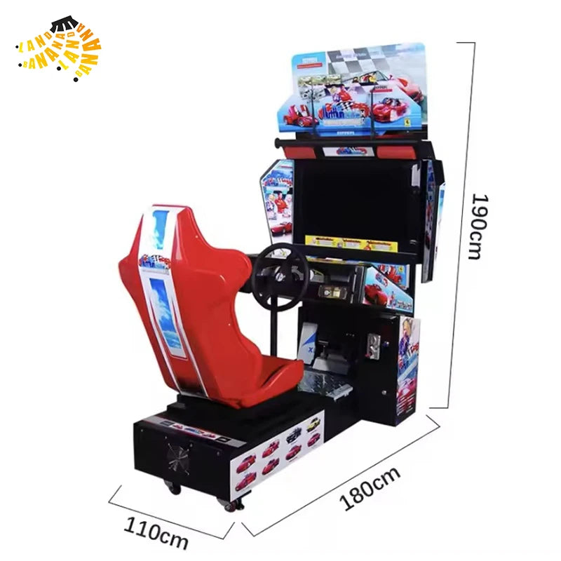 Wholesale Coin Operated Indoor Amusement 32 Outrun Car Racing Video Games Machine Car Racing Arcade Games