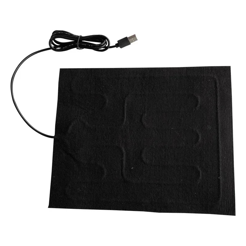USB Heating Pad Electric Heating Film Hand Warmer Seat Heating Cushion Warmer Waterproof Pet Reptile Animal Heater Mat