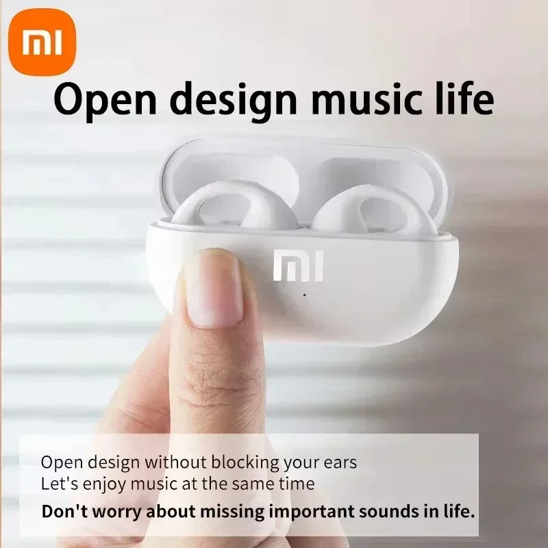 XIAOMI T7500 Bluetooth Earphones Bone Conduction Stereo Sports Life Waterproof Earphones with Microphone for Gaming and Music