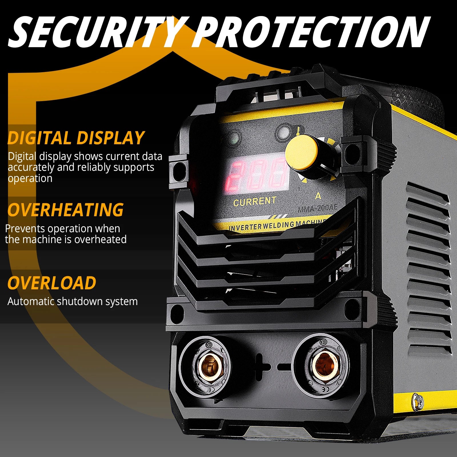 DEKO MMA Series 5.8KVA Inverter Arc Electric Welding Machine 110V MMA Welder for DIY Welding Working and Electric Working