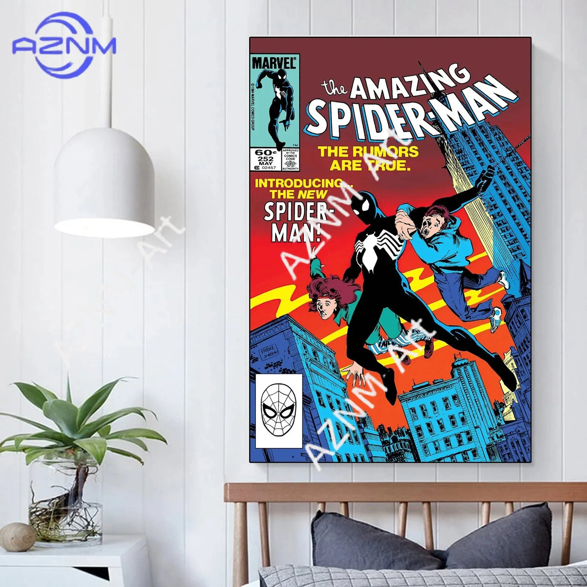 Movie Poster Superhero Canvas Painting Print Wall Art for Living Room Kids Room Bedroom Home Decor
