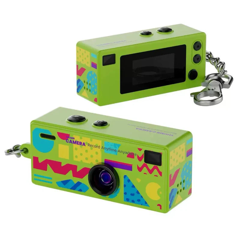 Retro Mini Keychain Thumb Camera 1080P