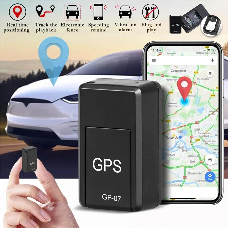 Gps Locator Remote Small Strong Magnetic Car Vehicle Anti-Theft and Loss Prevention Tracker Car Tracking Artifact Gf-07