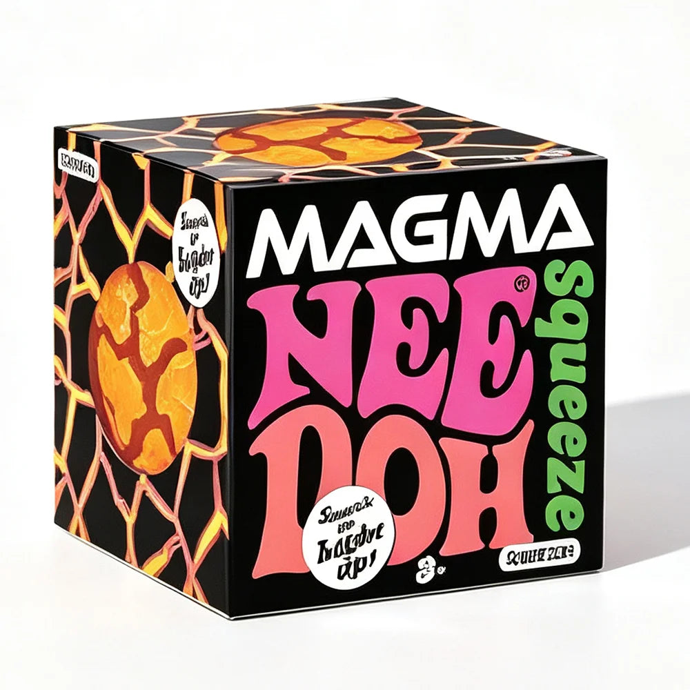 NeeDoh Fuzz Ball Blind Box Series Desktop Ornament Stress Relief Toys Suitable For People Under Pressure Fun Soft Stress Ball