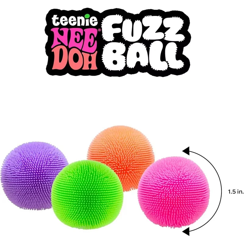 NeeDoh Fuzz Ball Blind Box Series Desktop Ornament Stress Relief Toys Suitable For People Under Pressure Fun Soft Stress Ball