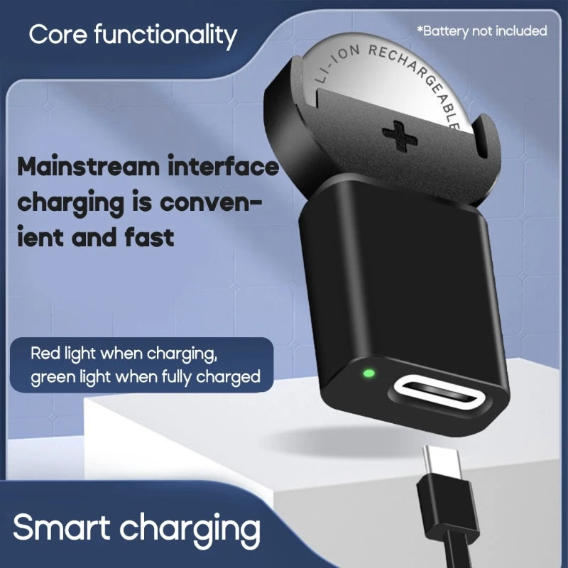Black charging adapter