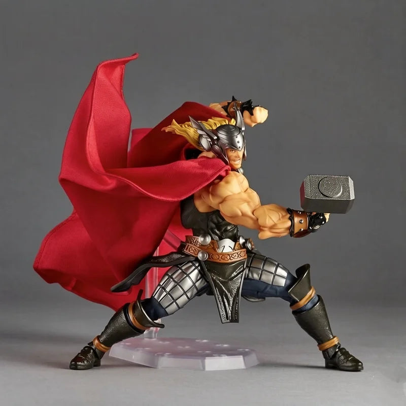 17cm Thor Odinson Yamaguchi Comic Version KO Action Figure Collectible Model Desktop Ornament Doll Gift