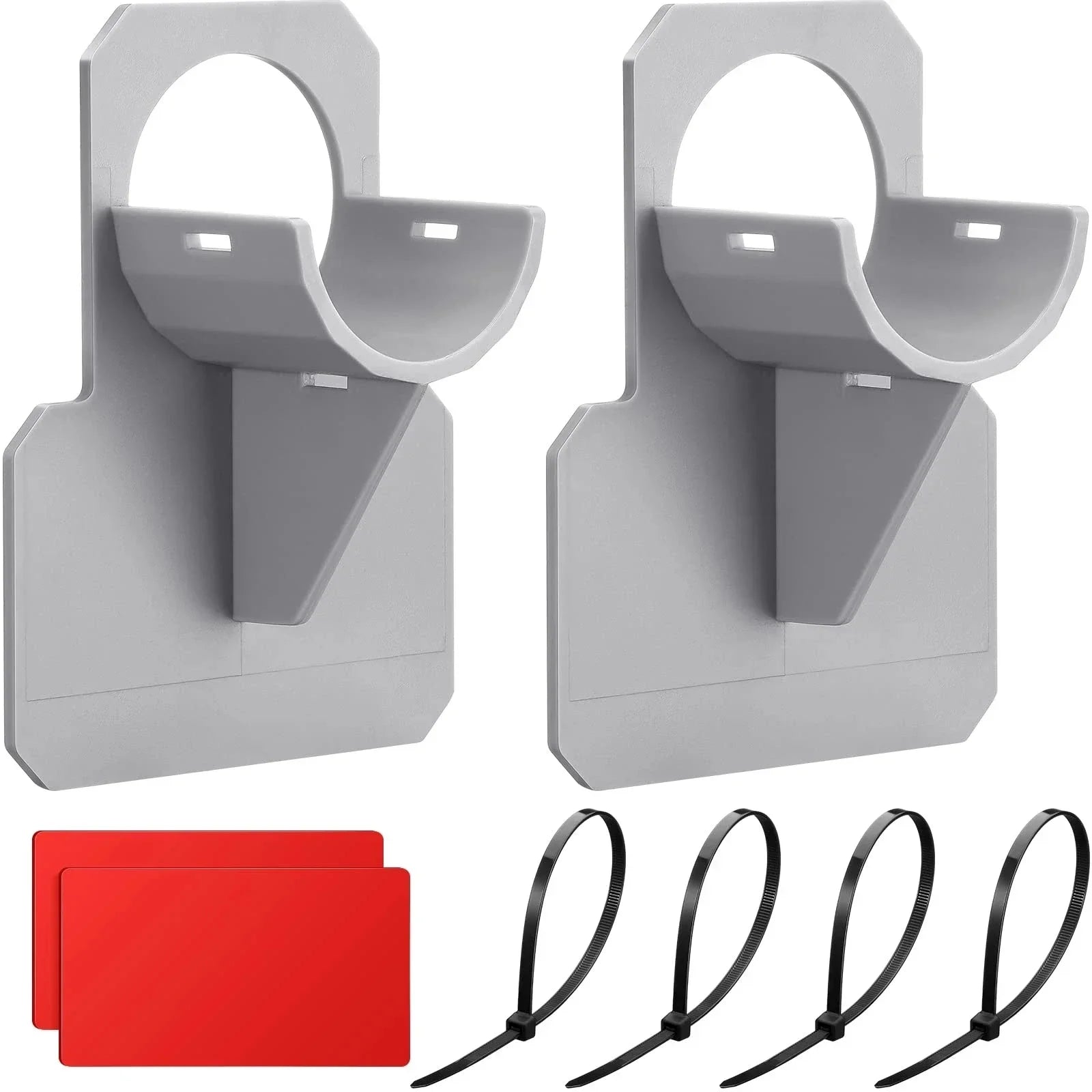 1Set Swimming Pool Pipe Holder Mount Supports Pipes 30-38mm for Intex Bestway Ground Hose Outlet with Cable Tie Pool Accessories