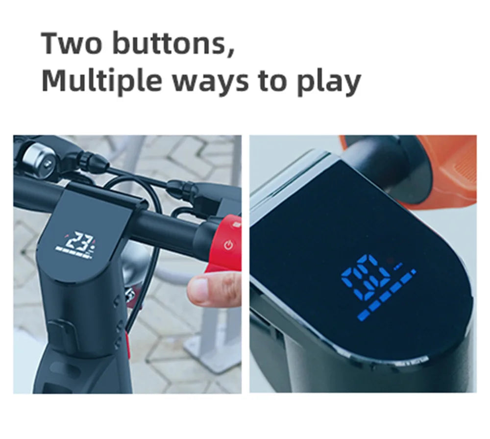 Stay on the go with this foldable 10-inch e-scooter for adults. With powerful electric features and a kick scooter design, this efficient and versatile mode of transportation is ideal for daily commutes and urban travel.