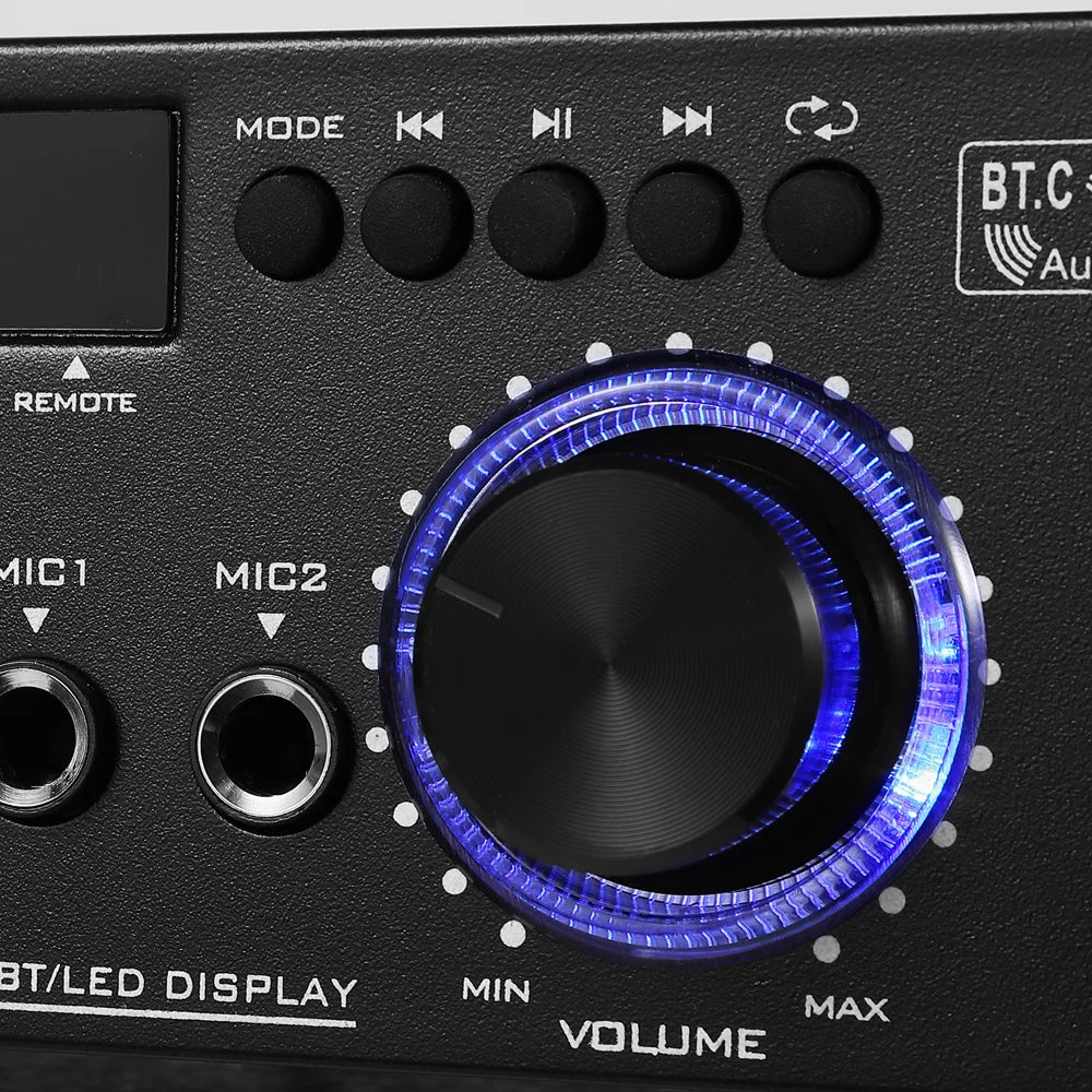 Speaker AK45 PRO New 12V 220V 110V  HiFi Digital Amplifier Max Power 90Wx2 Channel 2.0 Bluetooth Surround Sound AMP