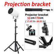 Projector stand live tripod portable photo video selfie flat-standing folding mobile phone stand triangular wholesale