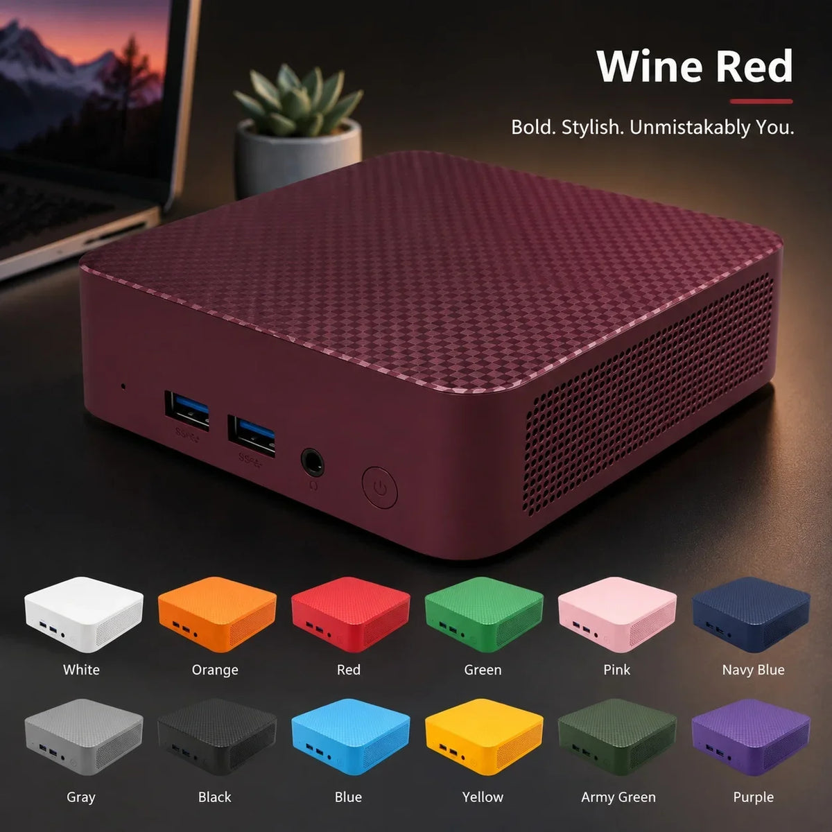 2026 Mini PC Core i9 10980HK Windows 11 Computer 16GB RAM 1TB M.2 SSD Portable Gaming Computer 60Hz 4K HD Mini Desktop PC Gamer