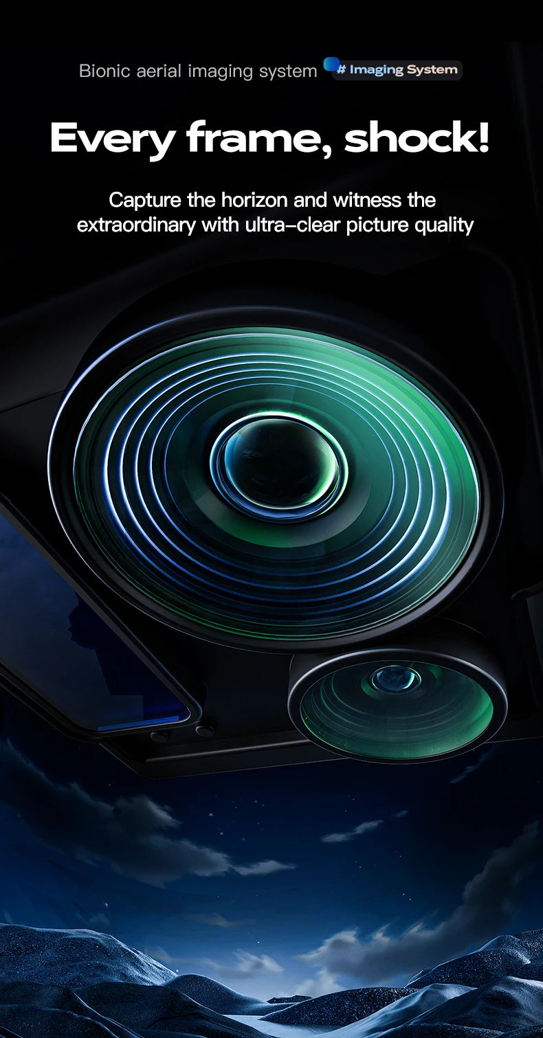 2025 New Wing 6 drone professional aerial photography HD 8K With Screen Remote Control Aircraft 20 Kilometer Obstacle Avoidance