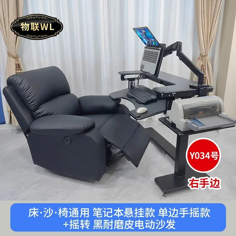 Computer desk bed notebook desktop computer desk bedside table lifting table lazy table cockpit suspension bracket