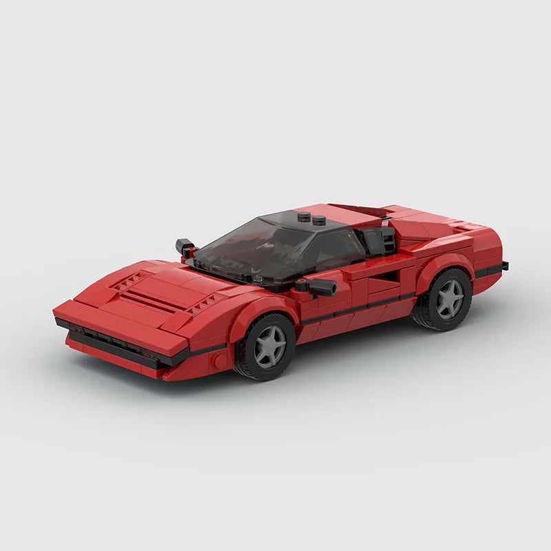 Technical Car Speed Racing Building Blocks Bricks Sets Sports Car MOC Garage City Vehicle Creative Toys For Kids