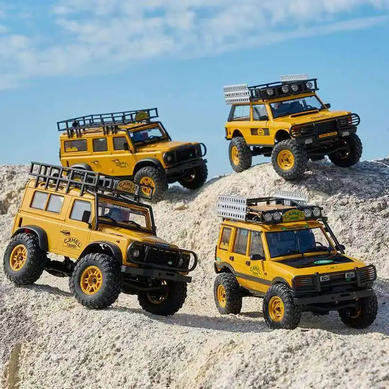 FMS 1:24 FCX24M RC Land Rover Series 4-wheel Drive Electric Remote Control Climbing Off-road Vehicle Adult Boy Toy RTR