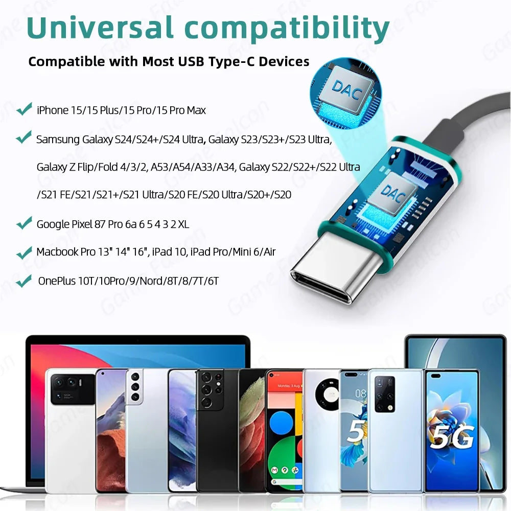 Type C Headphones