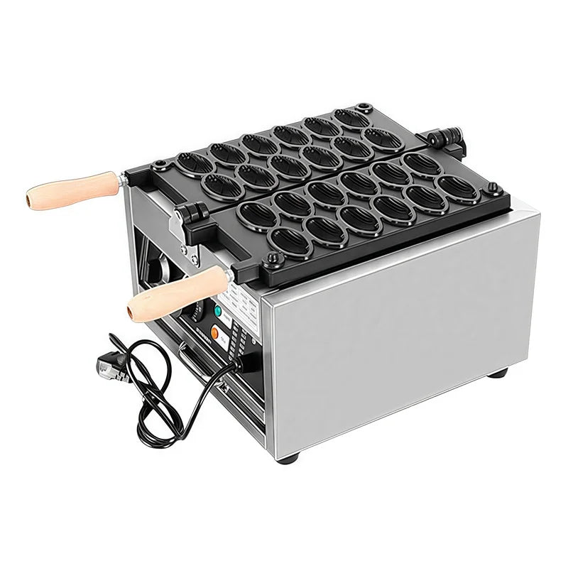 Souffle Machines Waffle Maker Machine Electric Egg Puffs Bubble Machine Corn Snack Equipment Kitchen Home Use Flowing Cake Puff