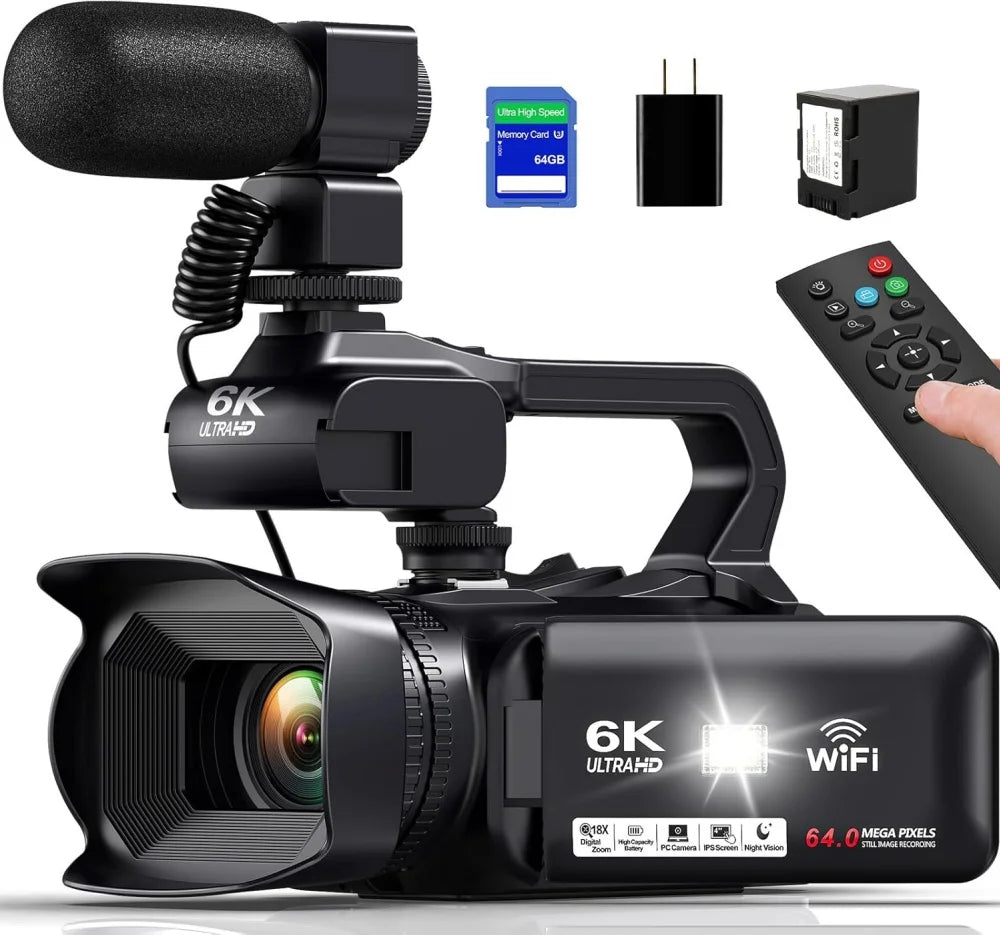 4K Professional Camcorder