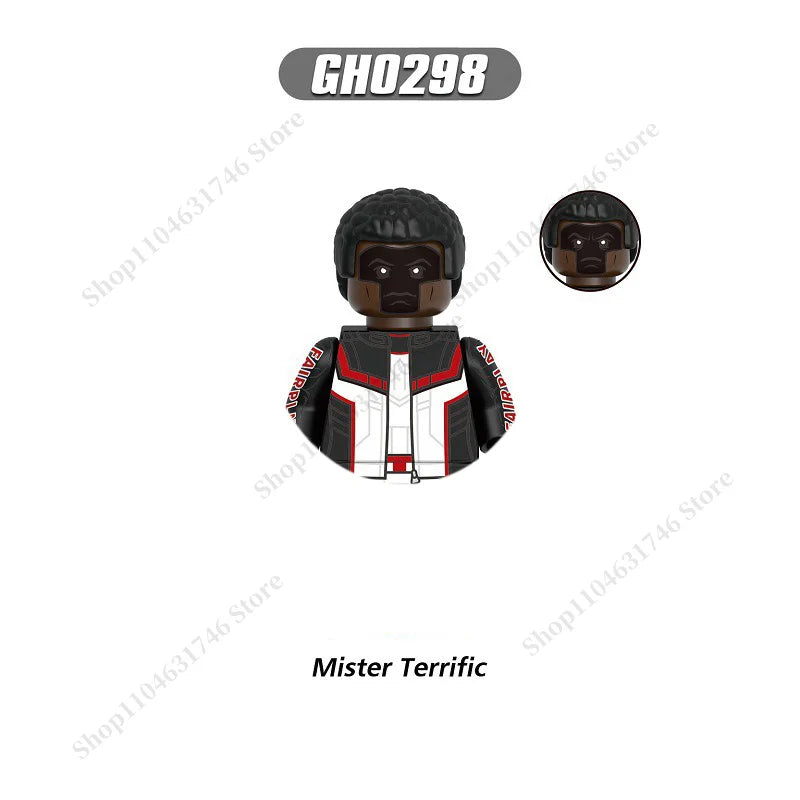 Marvel Mini assembly brick toys The Fantastic Four Superhero Building block Silver Surfer Galactus doll block toys party gifts