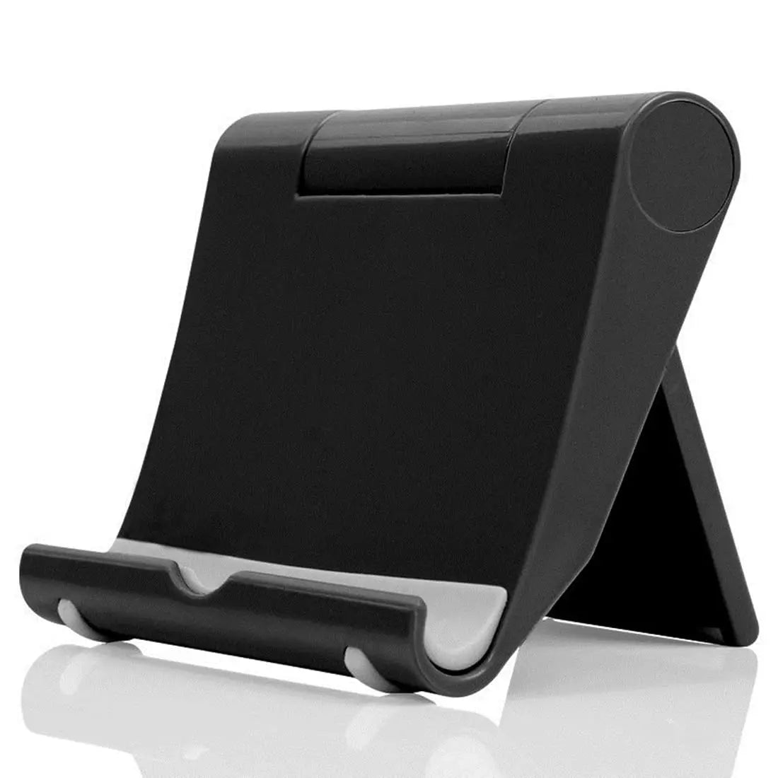 Keep your devices secure and hands-free with this versatile phone and tablet holder stand—perfect for smartphones and tablets of all sizes!