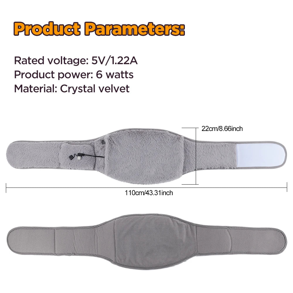 Electric Heating Pad Multifunctional Physiotherapy Heating Blanket Cushion 10 Levels Temperature Timing Body Back Warmer Winter