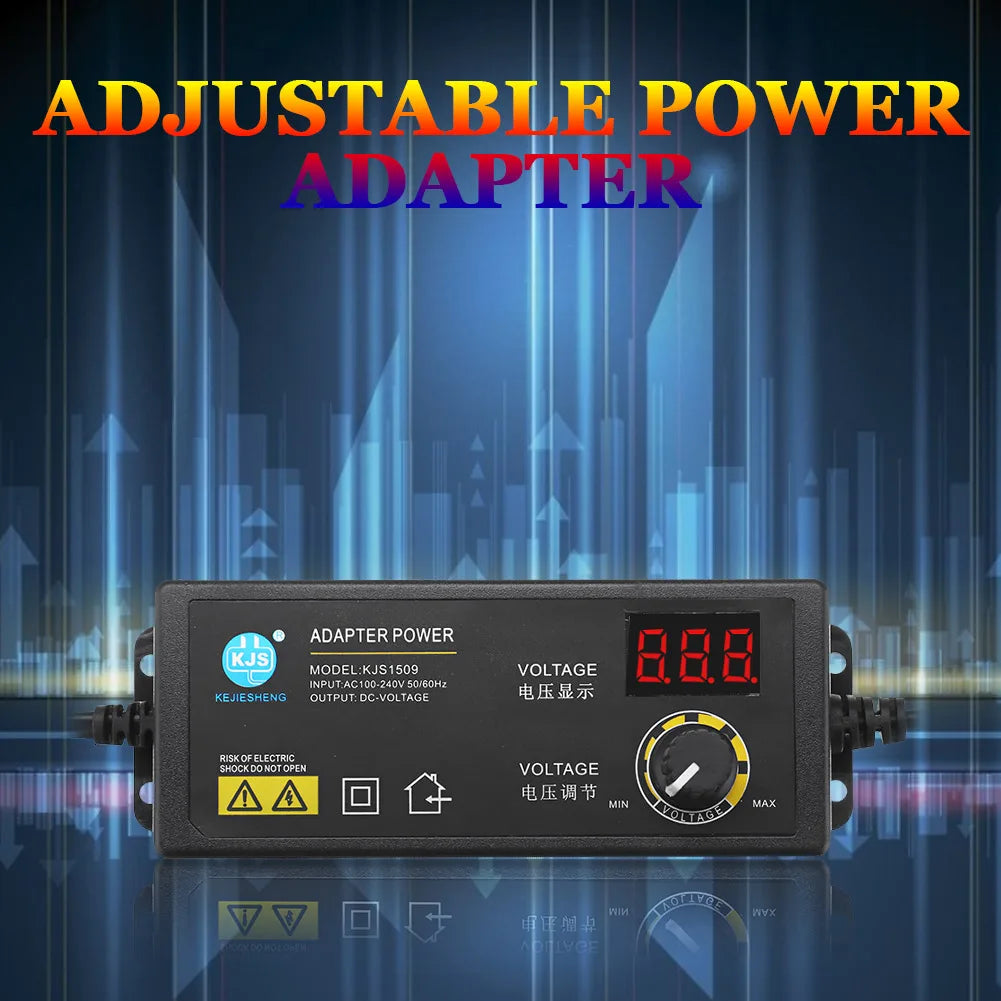 3-36V 60W Power Switching Adapter US Adjustable Power Adapters Universal Charger Switch Power Supply Adatpor for Game Player