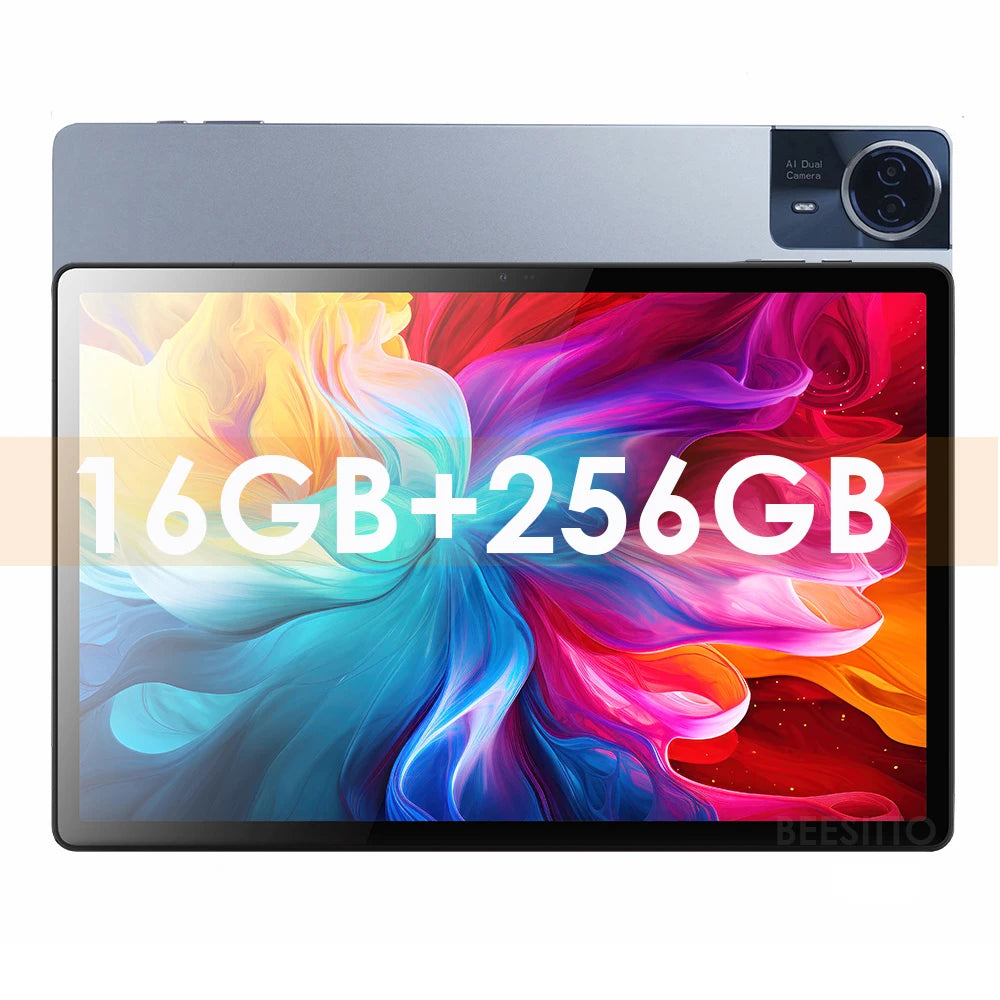 2025 Newest Android 14 Tablet 14.1 inch T616 Octa-Core Tablets with 16GB RAM+512GB ROM 12000mAh Large Battery BT5.0 5G WiFi GPS