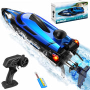HJ808 RC Battery Boat 2.4Ghz 25km/h High-Speed Remote Control Racing Ship Water Speed Boat Children Model Toy Gift