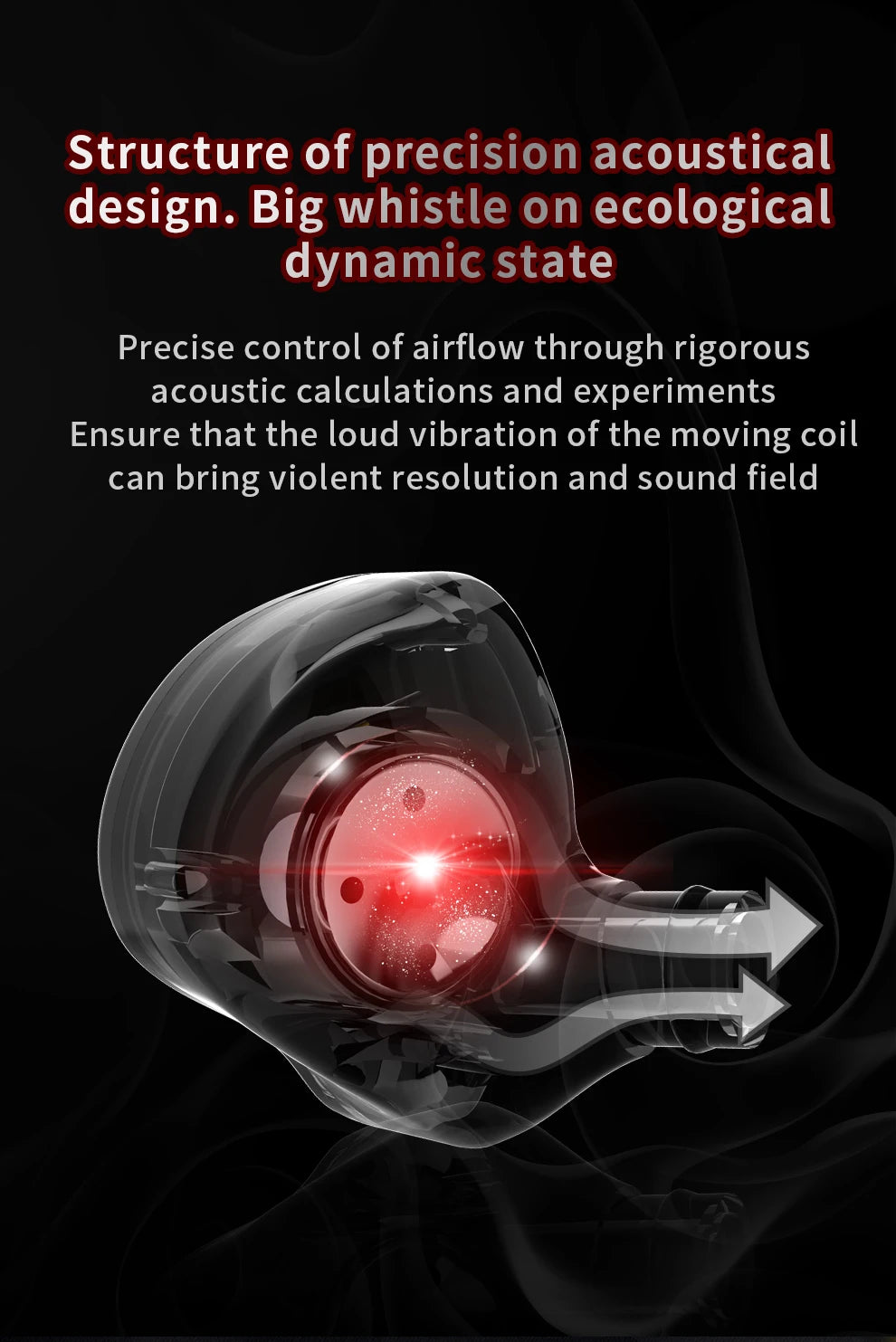 Experience immersive sound with these in-ear earphones featuring 6 dynamic driver units—offering stereo HIFI, deep subwoofer bass, a built-in mic, and perfect for sports and monitoring!