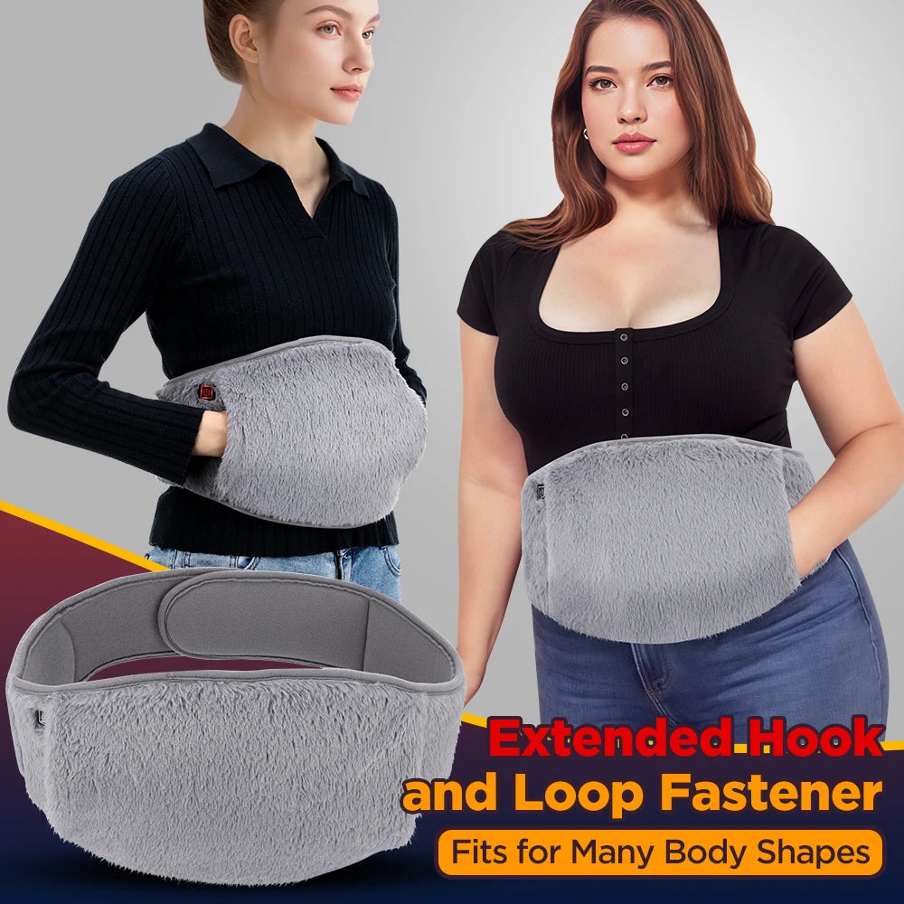 Electric Heating Pad Waist Belt Hand Warmer Winter Heater Cold-proof Uterus Warming Pad USB Charging Abdominal Heating Belt