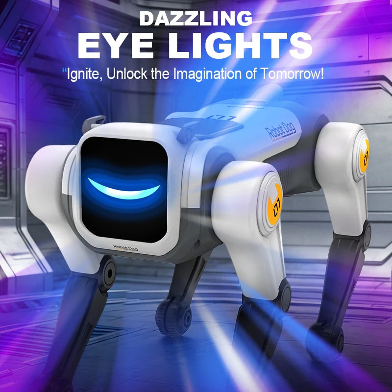 Mechanical Dog Intelligent AI  Robot Dog (Voice Command Programmable)