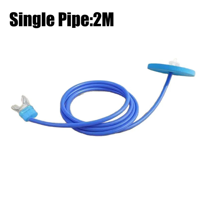 Foldable Dry Snorkel Silicone Anti Choking Swimming Snorkel Single Tube Snorkeling Breathing Tube for wimming Diving