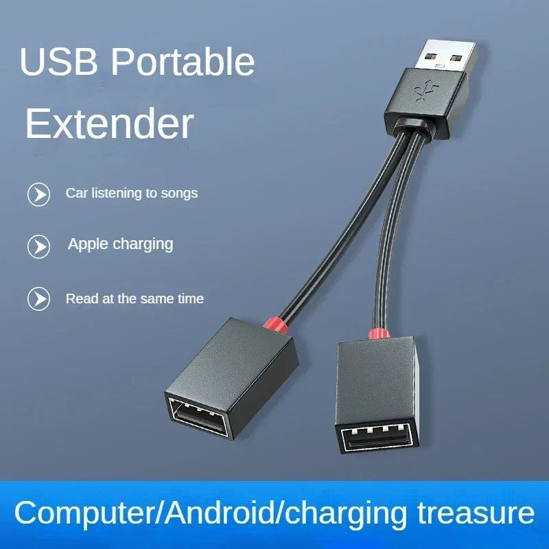 1 in 2 Out USB HUBSplitter Cable