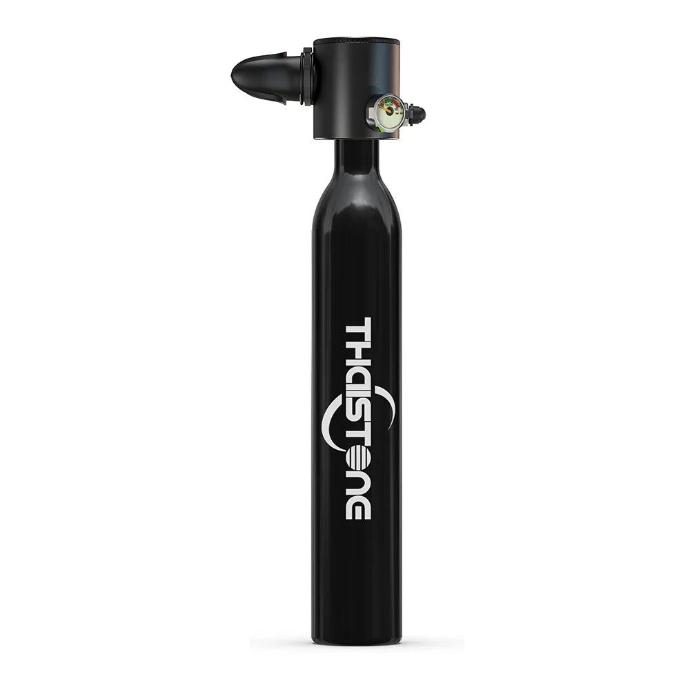 THAIITONEE-0.5L Mini Scuba Diving Tank, Backup Air Cylinder Emergency Rescue Pony Bottle