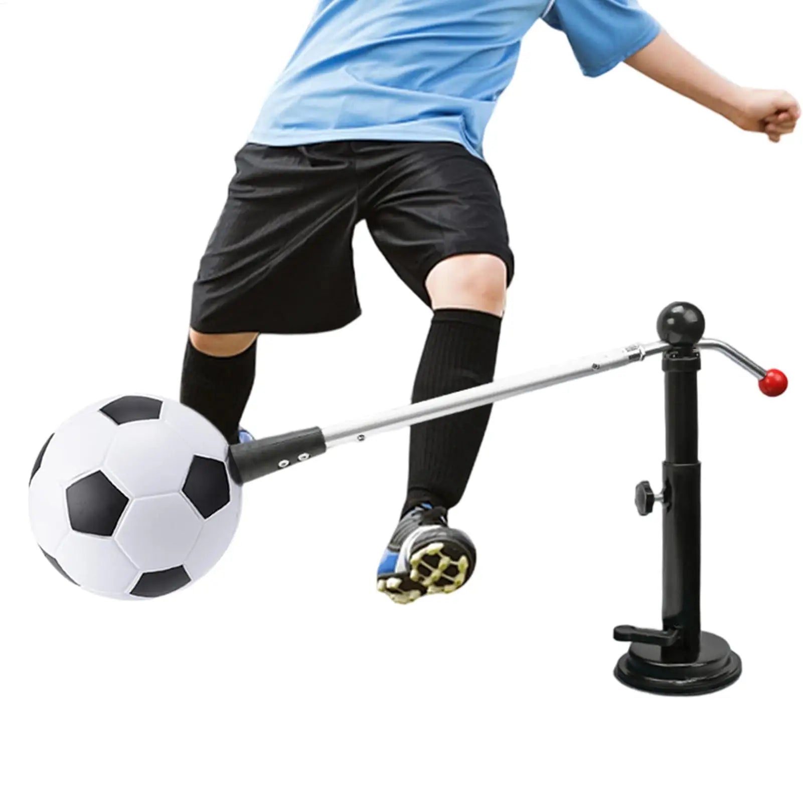 Soccer Feel Trainer Kicking Portable Speed Agility Assistance Solo Practice Soccer Ball Kicking Stand For Indoor Outdoor Footbal