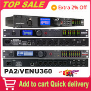 PA2/VENU360 2 Input 6 Output Stage Audio Processor Original Software Audio DriverRack PA2 Professional Speaker Audio Equipment