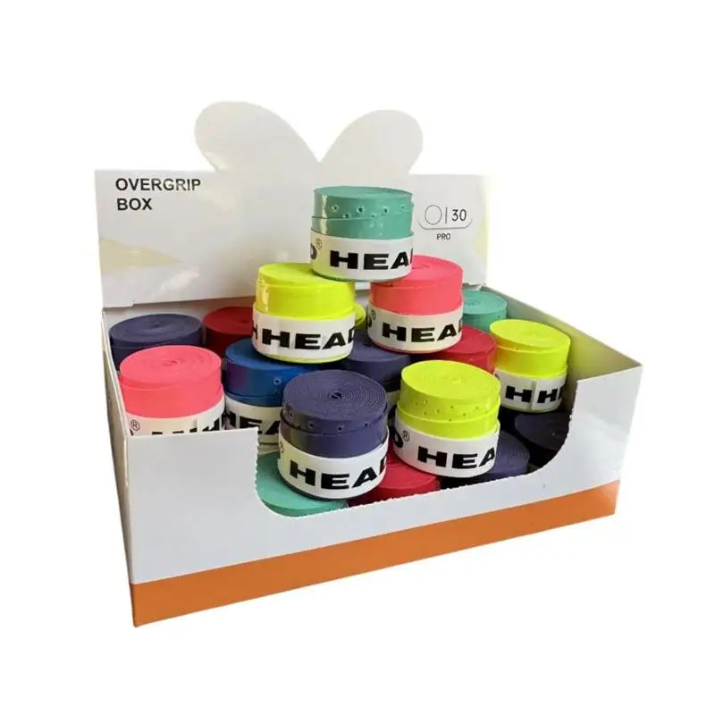 30pcs HEAD Tennis racket Overgrip Tennis Grips dry feel Racquets Wraps Hand Glue Overgrips Non-slip Tenis Fishing Grip