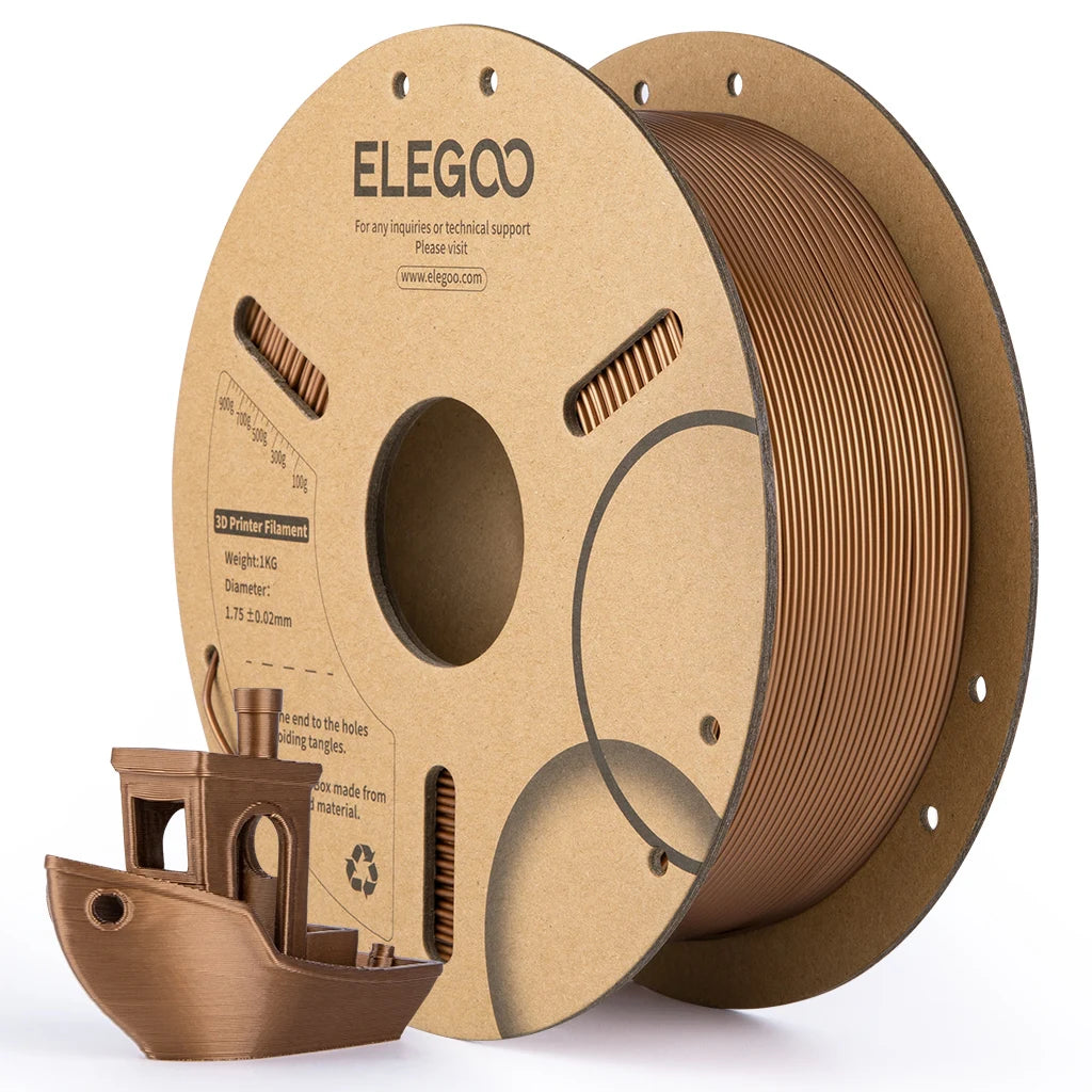 ELEGOO 1.75mm PLA Filament 1kg Plastic 3D PLA for 3D Printer Consumables Material for FDM 3D Printer NEPTUNE 3 PRO